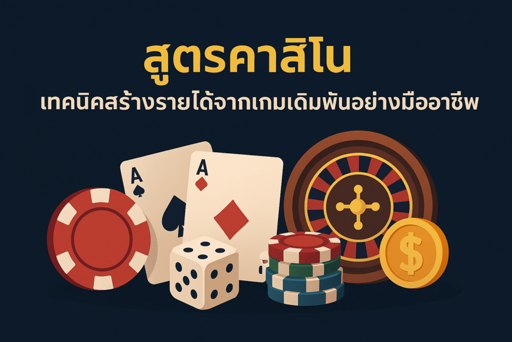 สูตรคาสิโนและสูตรการเดินเงิน