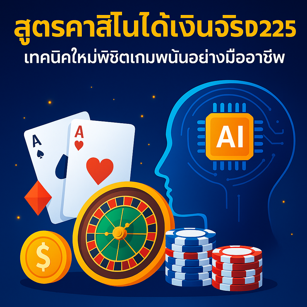 สูตรคาสิโนได้เงินจริง 2025